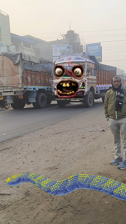 Amazing😱😱TRUCK TRONTON FUSO ZOMBIE👻👻Truk Oleng, Truck Zombie #dumptruck​