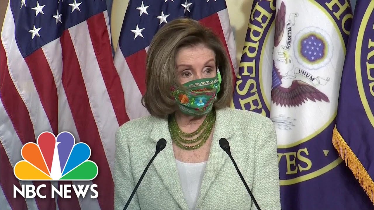 Speaker Pelosi Shares Thoughts On Passage Of Voting Rights Bill | NBC News NOW