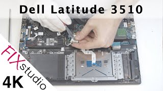 Dell Latitude 3510 - disassemble [4k] - escueladeparteras