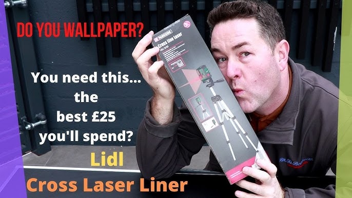 Parkside Cross Line Laser PKLL 10 B3 REVIEW - YouTube