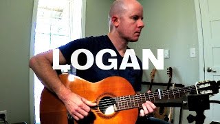 Video thumbnail of "Logan (2017): Main Titles Theme (Marco Beltrami) for guitar + TAB"