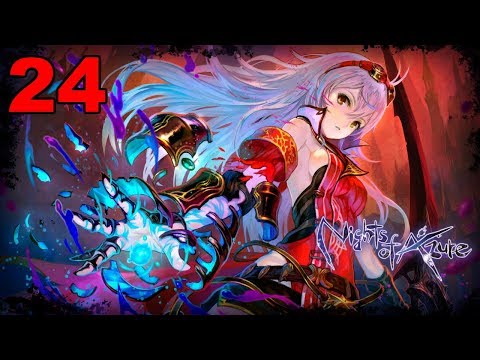 Nights of Azure Прохождение на русском #24 Нотные записи