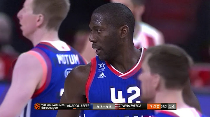 7DAYS Magic Moment Bryan Dunston Slam Dunk, Anadolu Efes Istanbul