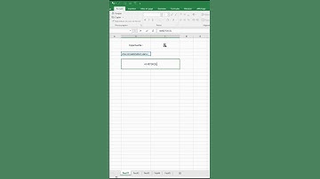 Concaténer dans Excel avec l