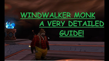 A Very Detailed Guide | WW Monk in pre-patch