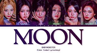 BABYMONSTER (베이비몬스터) 'MOON' (Color Coded Lyrics)