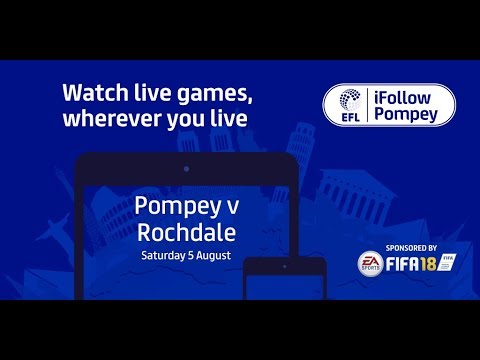 Overseas Pompey Fans: Register for your iFollow season pass today