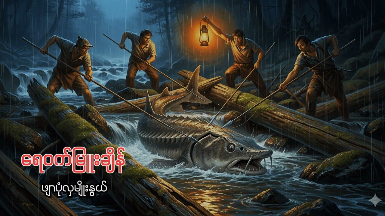 ရေဝက်မြူးချိန် - ဖျာပုံလှမိုးနွယ်