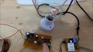 Digital Dimmer Circuit with PIC16F84A Microcontroller