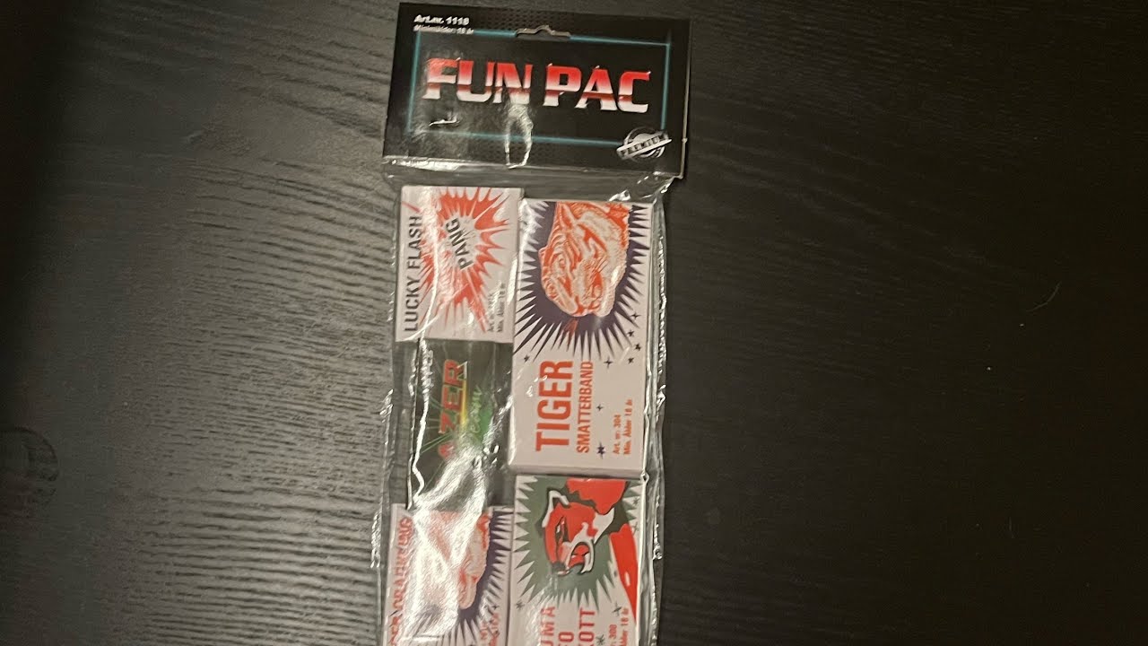 TESTAR FUN PAC FRÅN FYRVERKERI MÄSTARNA/HANSSONS 