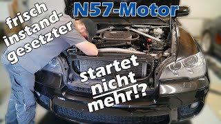 BMW N57 engine won't start after rebuild! Rail pressure issues High-pressure pump