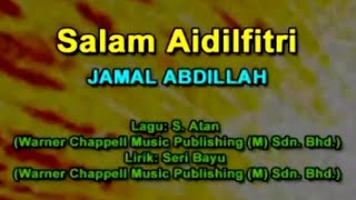 Jamal Abdillah - Salam Aidilfitri  (KARAOKE NO VOCAL)