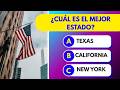 QUIZ DE ESTADOS UNIDOS 🇺🇸 ¿CUÁNTO SABES DE EEUU? (40 PREGUNTAS)