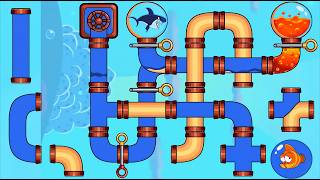 Save the Fish | Pull The Pin | Best Mobile Puzzle Game | iOS Android Gameplay Walkthrough | Part 264 screenshot 3