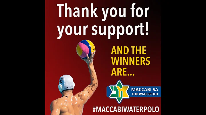 Maccabi waterpolo raffle draw