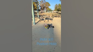 INAV 6.1.1 Position Hold + GPS move (M10Q Micro GPS/Compass/Baro) #fpv  #inav  #drone