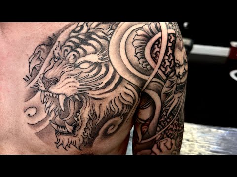 Tiger Tattoo | Tiger tattoo, Tiger tattoo design, Tiger face tattoo