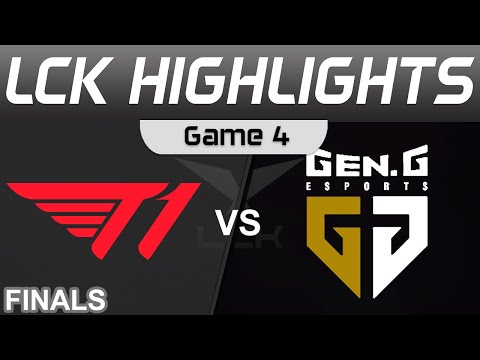 T1 vs GEN Highlights Game 4 Finals LCK Spring Playoffs 2023 T1 vs Gen G by Onivia