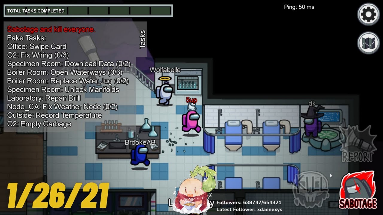 5up's Among Us Livestream! 1/26/21