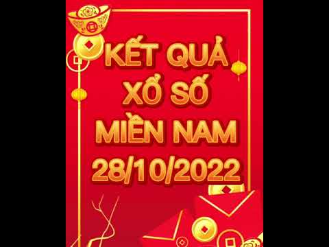 Video Kết quả xổ số miền nam 28/10/2022 xsmn Thứ 6: Vĩnh... - youtube