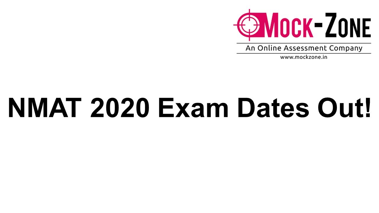 NMAT 2020 Exam Dates Out! || Must Watch