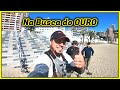 Caçando em uma praia cheia de MINÉRIO de FERRO! / Detector de Metais / 金属探知機