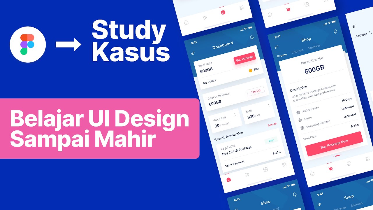 USER FLOW SIGN UP APP - UI DESIGN TUTORIAL INDONESIA - YouTube