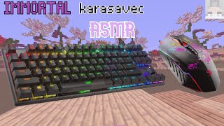 🔊karasavec🔊KEYBOARD AND MOUSE SOUNDS!⌨Duels ASMR!🎆ASMR TAPPING🌊VIMEWORLD🌞