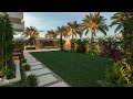 تصميم لاند سكيب فيلا كمبوند ريتاج الكوامل سوهاج  3    
