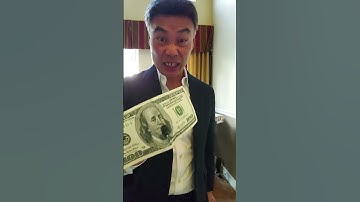 Fake Money Detection thru Magic #shorts