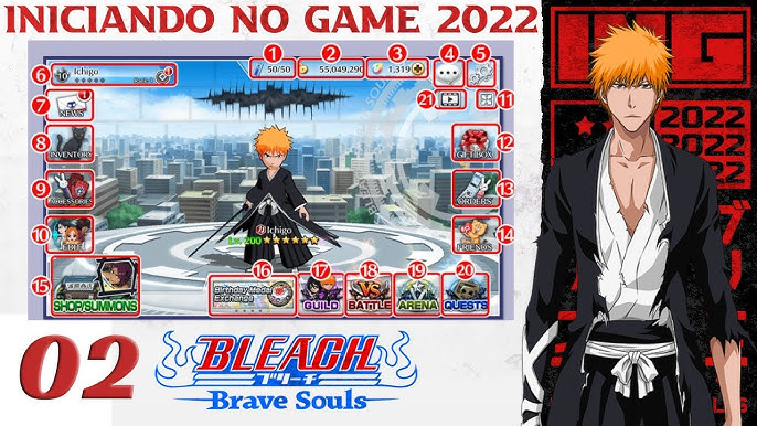 Conheça o Site que vai ajudar seu Bleach Brave Souls - BBS