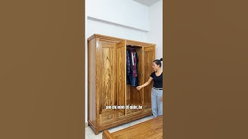Tủ Quần Áo Gỗ Hương Xám Mẫu Mới được nhiều khách yêu thích #tuquanao #gohuongxam #dogocuongnga