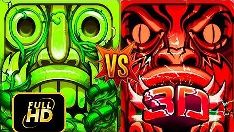 Temple Run 2 Lost Jungle Vs Temple Endless Run Magic Stone 2 3D Epic Best Run Gameplay For Kids![Te