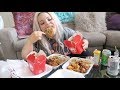 eating my weight in Chinese food (PANDA EXPRESS MUKBANG)