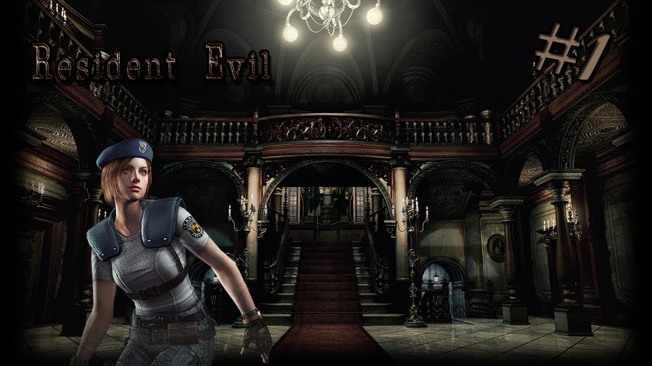 lets play a little game What a Mansion!! Resident evil PS4 Jill Part 1