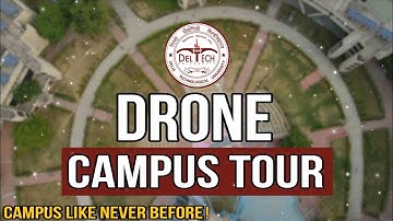 DTU Drone Campus Tour: Explore Delhi Technological University from Above!"|Campus Like Never Before|