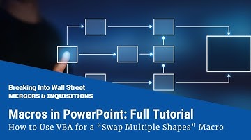 Macros in PowerPoint: How to Use VBA for a "Swap Multiple Shapes" Macro