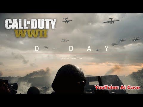 Call of Duty: WWII - D-Day Mission Walkthrough | Difficulty - Veteran