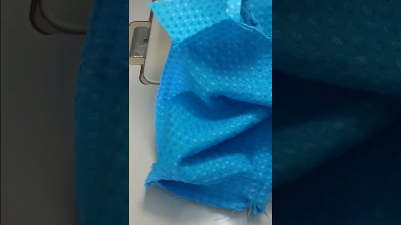 裏付き　簡単　巾着