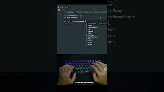 ASMR Coding - JavaScript Class Names Parsing | ASMR Programming #shorts #programming #asmr