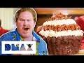 Casey Faces A GOLIATH 2.5 Pound Cupcake | Man V. Food