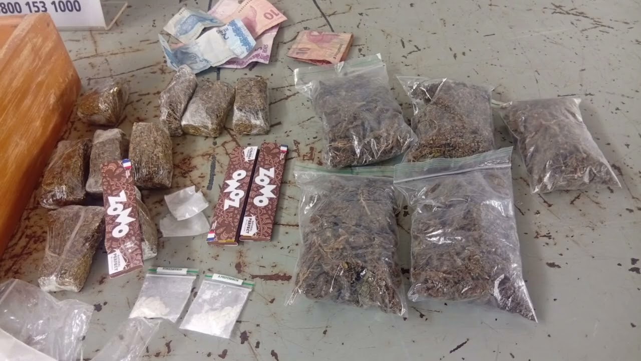 HOMEM É PRESO POR TRÁFICO DE DROGAS EM SARANDI. (17/02/2026)