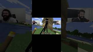 Az daha Endermana yem oluyordum (gülme krizi)#shorts #minecraft ⛏💎