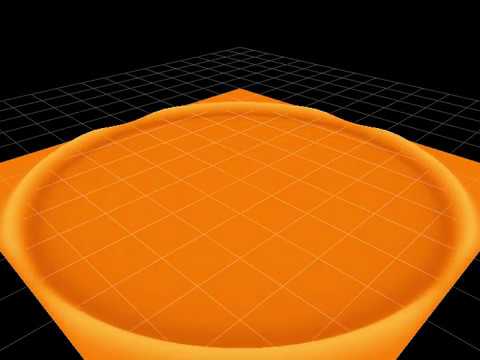 2D Wave Equation Solution via FDM