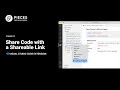 Power tip share code with a shareable link  visual studio code extension