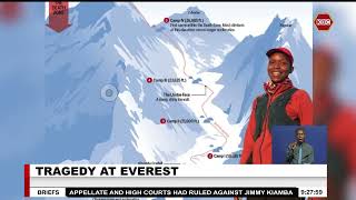 Family of Kenyan Joshua Kirui who died climbing Mt. Everest, requires Shs 25M to bring his body home