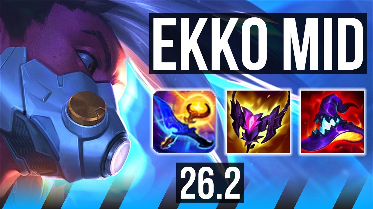 EKKO vs ZED (MID) | 85K damage | EUW Diamond | 26.2 - YouTube