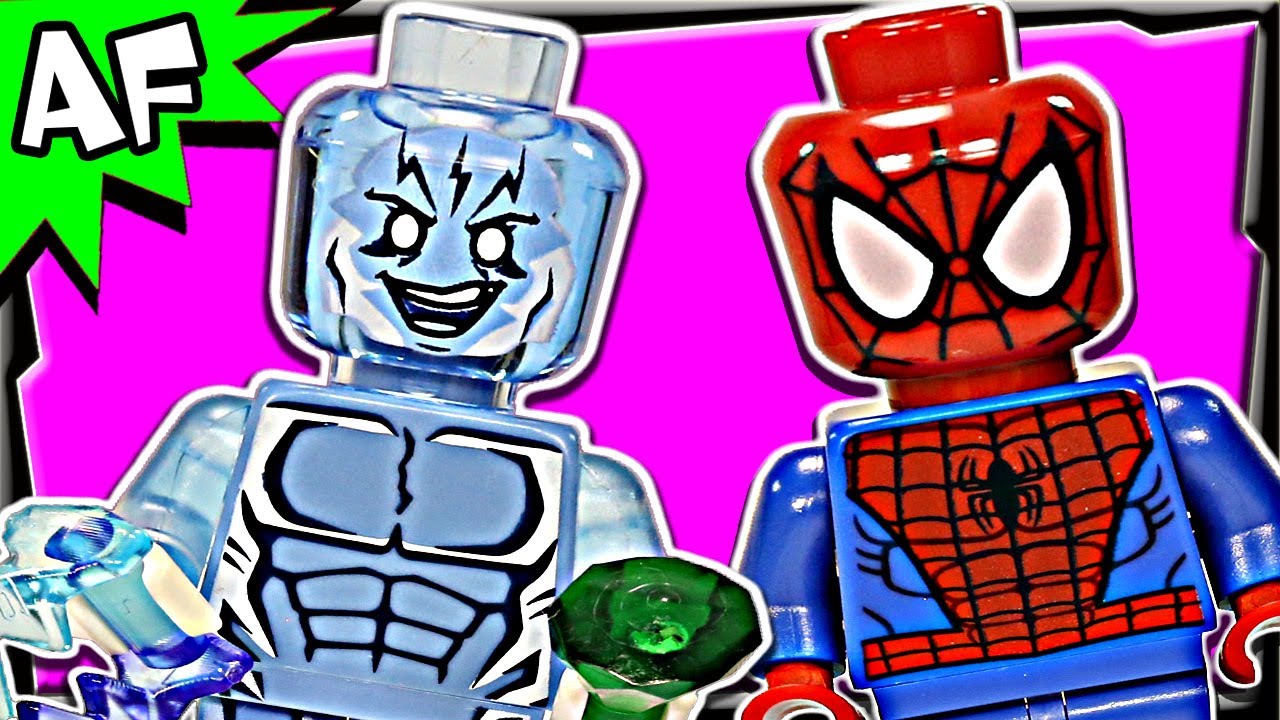 coreano desconcertado Instrumento Spiderman SPIDER-TRIKE vs. ELECTRO 76014 Lego Marvel Super Heroes Animated  Building Review - YouTube