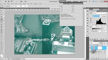 Correcting photos using levels in Photoshop CS5 - part three