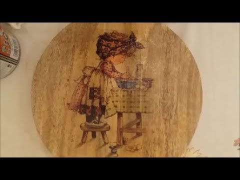 Βίντεο: Ντεκουπάζ σε ξύλο